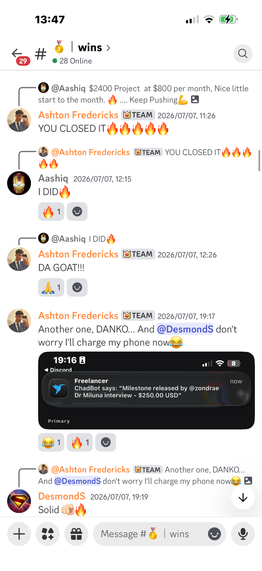 Student win 1