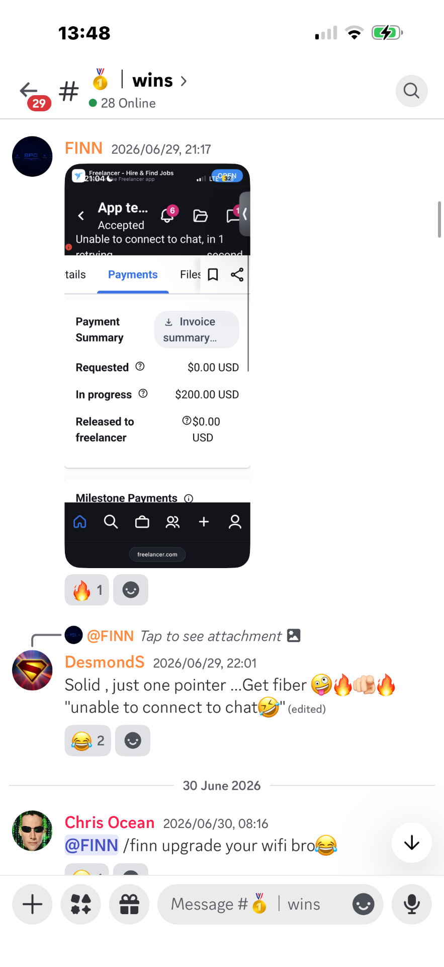 Student win 13